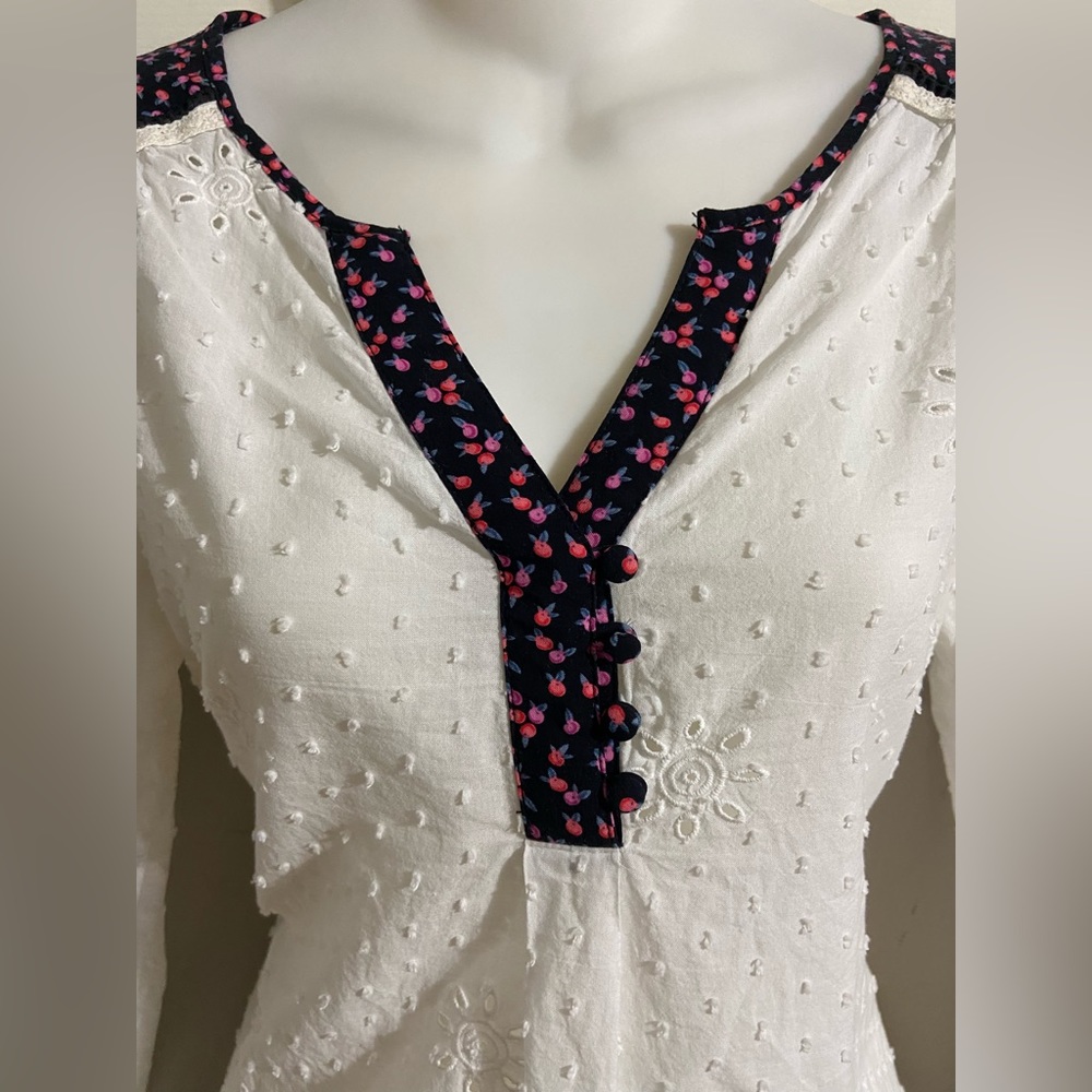 Women’s Matilda Jane Eyelet Blouse Shirt Top XS / S